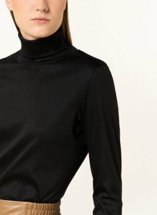 van Laack Melissa Rollkragenshirt Damen, Schwarz