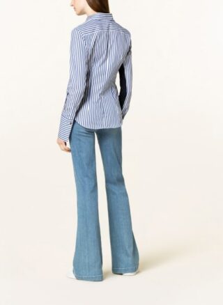 van Laack Monica Hemdbluse Damen, Blau