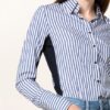 van Laack Monica Hemdbluse Damen, Blau