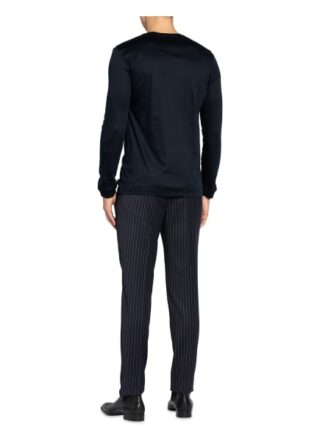 van Laack Paro Longsleeve Herren, Blau