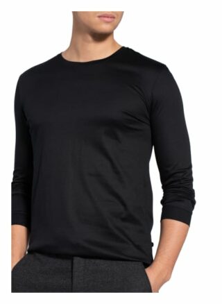 van Laack Paro Longsleeve Herren, Schwarz