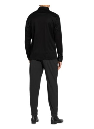 van Laack Peso Jersey-Poloshirt Herren, Schwarz