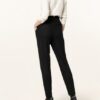 windsor. Cigarettenhose Damen, Schwarz