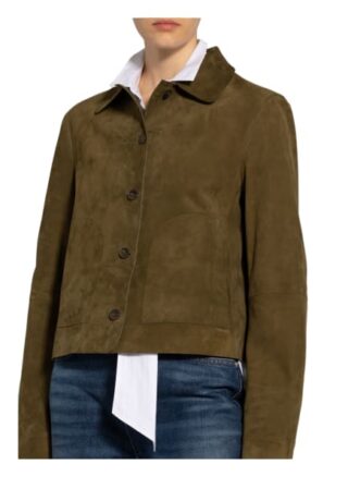 windsor. Lederjacke Damen, Grün