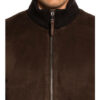 windsor. Lederjacke Herren, Braun