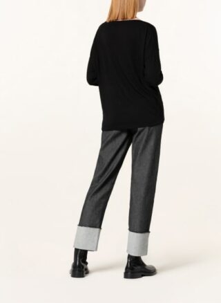 windsor. Longsleeve Damen, Schwarz