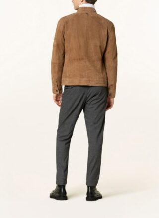 windsor. Rimano Lederjacke Herren, Beige
