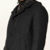 windsor. Rivano Wollmantel Herren, Grau