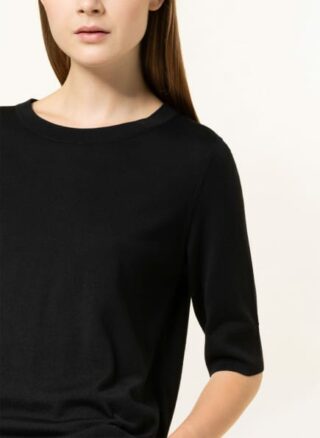 windsor. Strickshirt Damen, Schwarz