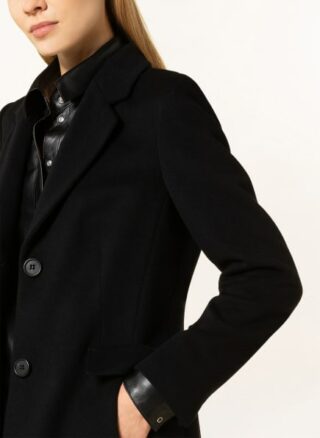 windsor. Wollmantel Damen, Schwarz