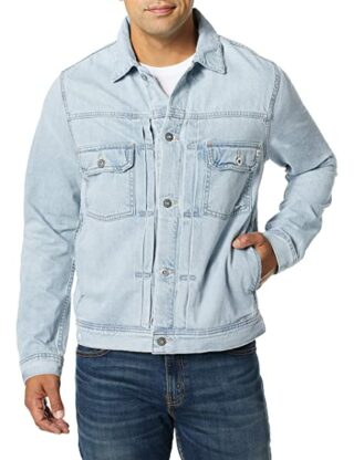 AG Jeans Omaha Jeansjacke Herren, Blau