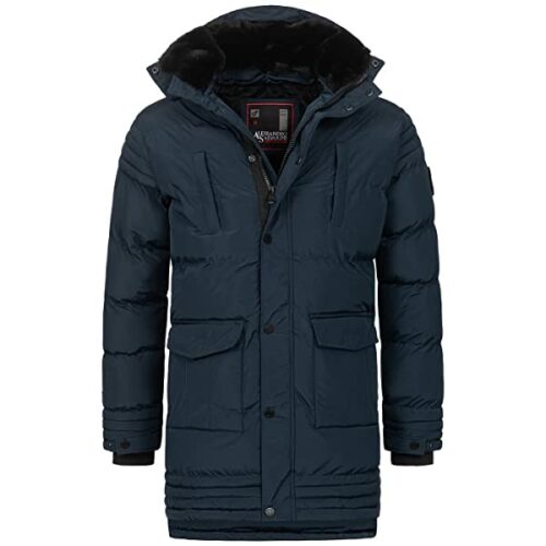 ALESSANDRO SALVARINI AS-285 Parka Herren, Blau