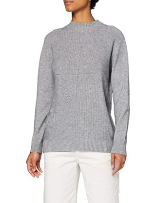 APART Kaschmir Pullover Damen, Grau