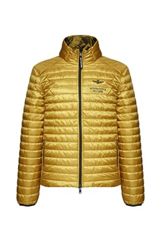Aeronautica Militare AB1881 Daunenjacke Herren, Gelb