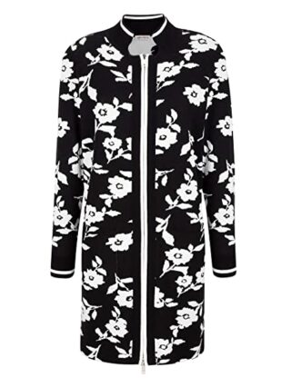 Alba Moda Strickjacke Damen, Schwarz