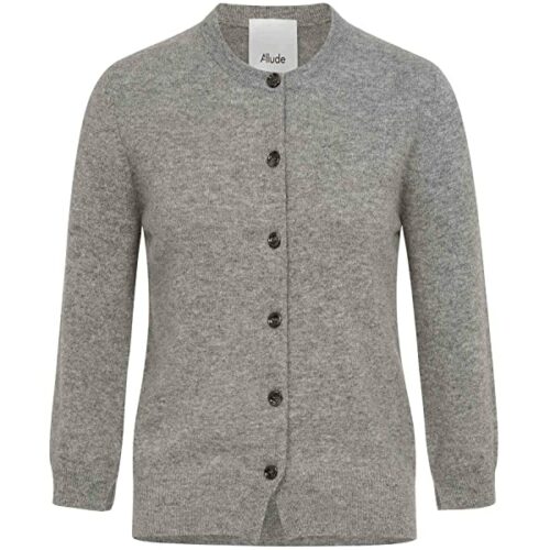 Allude Kaschmir Cardigan Damen, Grau