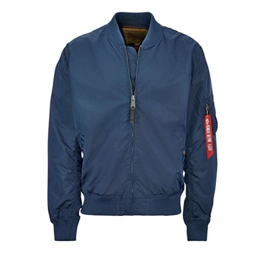 Alpha Industries Blouson Herren, Blau