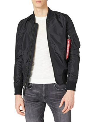 Alpha Industries Blouson Herren, Schwarz