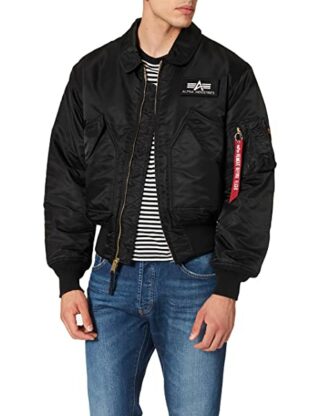 Alpha Industries CWU Blouson Herren, Schwarz