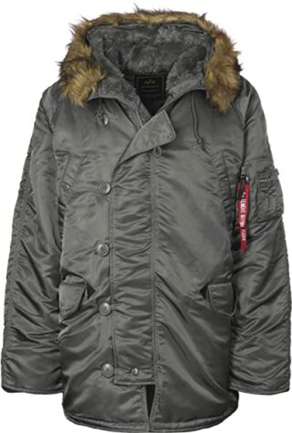 Alpha Industries Feldjacke Herren, Grau