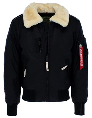 Alpha Industries Injector Iii Blouson Herren, Schwarz