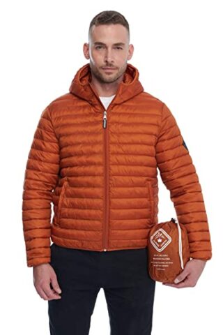 Alpine North Daunenjacke Herren, Orange