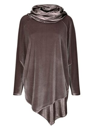 Amy Vermont Rollkragen Pullover Damen, Rosa
