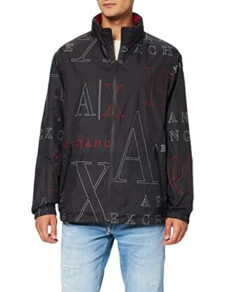 Armani Exchange Blouson Herren, Schwarz