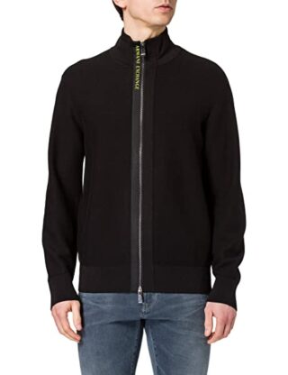 Armani Exchange Strickjacke Herren, Schwarz
