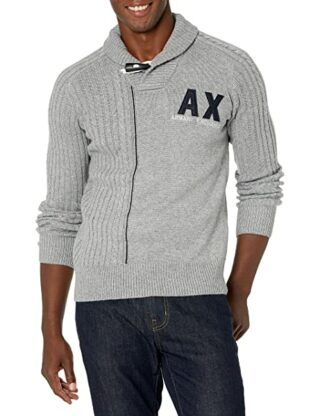 Armani Exchange Strickpullover Herren, Grau
