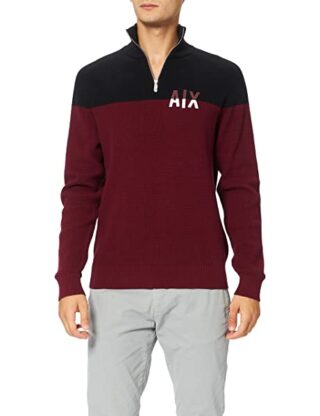 Armani Exchange Strickpullover Herren, Schwarz