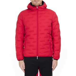 Armani Exchange Zip Up Daunenjacke Herren, Rot