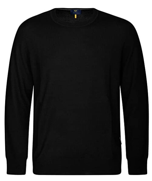 Armata di Mare Girocollo Pullover Herren, Schwarz
