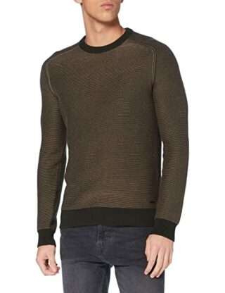 BOSS Akstumi Strickpullover Herren, Braun