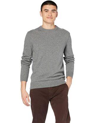 BOSS Ambotrevo Strickpullover Herren, Grau