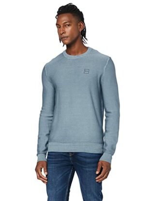 BOSS Anitoba Strickpullover Herren, Grau