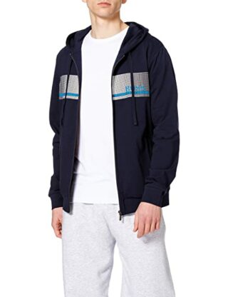 BOSS Authentic Strickjacke Herren, Blau
