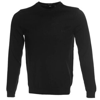 BOSS Botto-L Strickpullover Herren, Schwarz