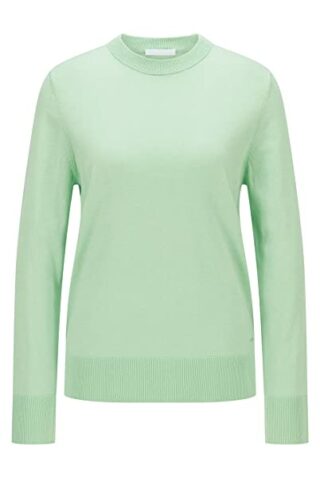 BOSS C Fibinna Kaschmir Pullover Damen, Grün