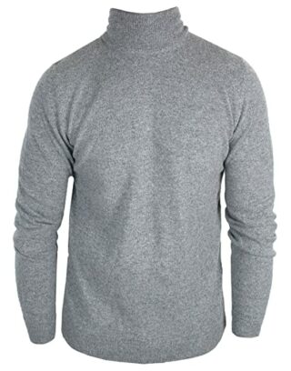 BOSS Eldorado Rollkragen Pullover Herren, Grau