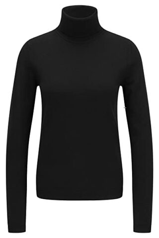 BOSS Famauria Rollkragen Pullover Damen, Schwarz