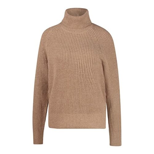 BOSS Felola Kaschmir Rollkragen Pullover Herren, Beige