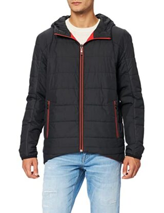 BOSS J Arno Steppjacke Herren, Schwarz