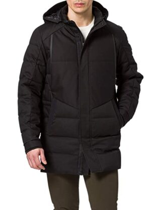 BOSS J_alps Steppjacke Herren, Schwarz