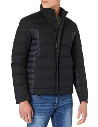 BOSS J_karellis Steppjacke Herren, Schwarz