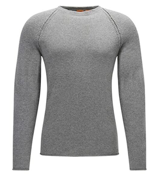 BOSS KOHEDGE Strickpullover Herren, Grau