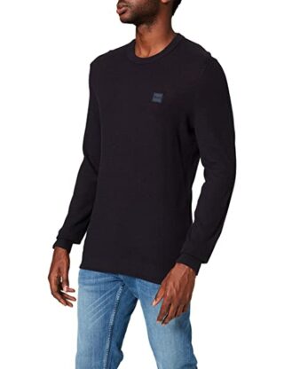 BOSS Kadrisly Strickpullover Herren, Blau