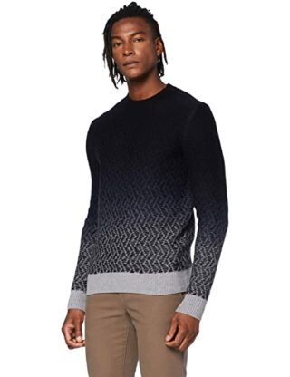 BOSS Kiamond Strickpullover Herren, Blau