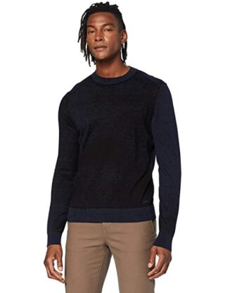 BOSS Kinnipeg Strickpullover Herren, Schwarz