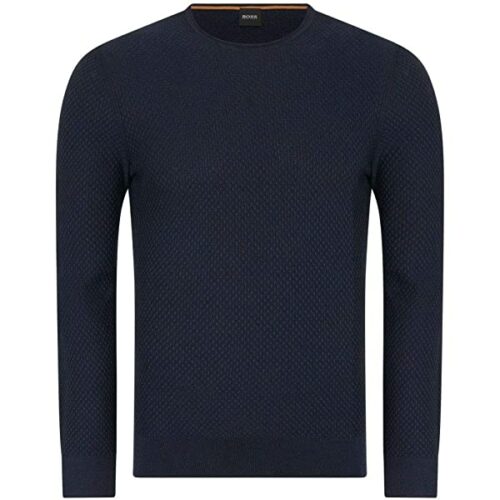 BOSS Komallo Strickpullover Herren, Blau